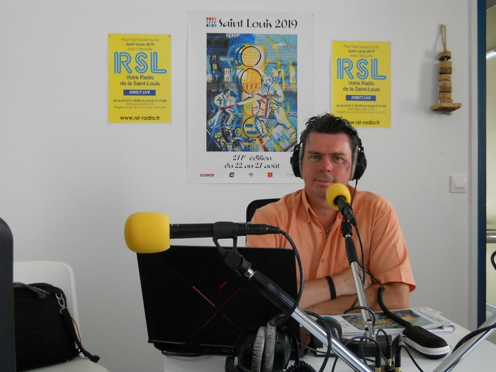 David Bénézech au micro des magazines