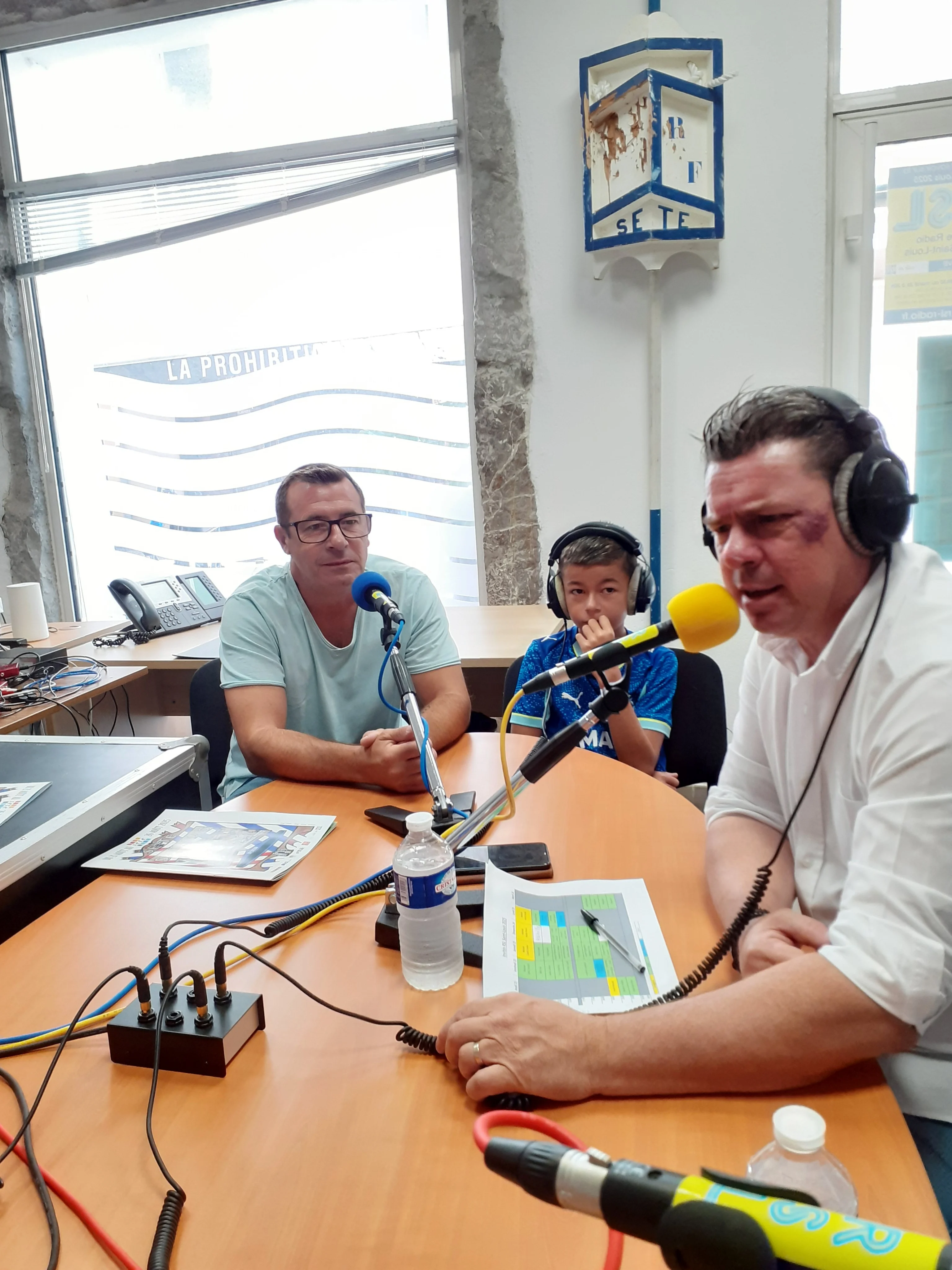 Richard Baronetto, Djhino Baronetto et David Bénézech